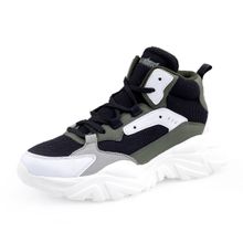 Bacca Bucci Nyra Mid-Top Platform Fashion Sneakers For Black