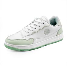 Bacca Bucci Infinity Low Top Flat Sole Fashion Womens Sneakers Sea Green