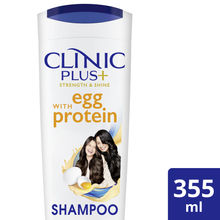 Clinic Plus Strength & Shine Shampoo with Egg Protein All Hair Types for Women & Men