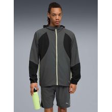 Puma RUN ULTRAWEAVE Men Grey Hooded Jacket