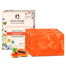 Passion Indulge Natural Handmade Bath Bar Soap - Papain (Pack of 3)
