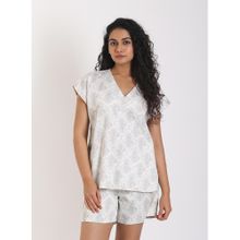 Forty Winks Chic Samara Vanilla Cotton Shorts & Top