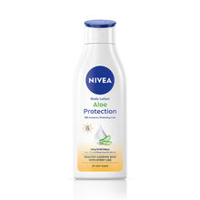 NIVEA Sunscreen lotion with SPF 15 & ALOEVERA- 5 in 1 COMPLETE CARE for 48H Moisturization