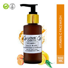 Love Earth Vitamin C Face Wash with Vitamin C Ashwgandha for Skin Hydration & Skin Radiance