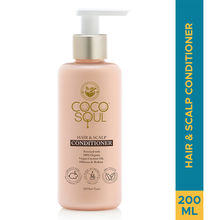 Coco Soul Hair & Scalp Conditioner with Coconut & Ayurveda For Frizz Free Strong & Silky Hair