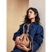 Behno New York Ina Bag Medium Milled Almond