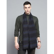 Monte Carlo Men Acrylic Stripes Multi-Color Muffler