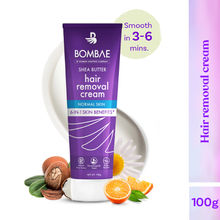 Bombae Shea Butter Hair Removal Cream For Women-Full Body Hair Removal For All Skin Type, Rose Aroma