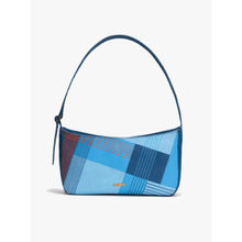 EcoRight Blue Baguette Shoulder Bag