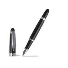 Hugo Boss Pen Icon Fountain Pen - Black