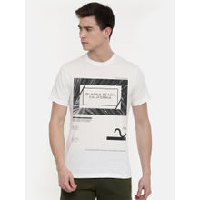 THREADCURRY The Beach Creative Graphic Printed T-shirt For Men