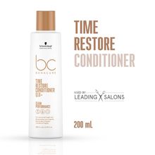 Schwarzkopf Professional Bonacure Time Restore Conditioner with Q10+ For Mature Hair