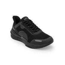 Red Tape Men Solid Black Athleisure Walking Shoes