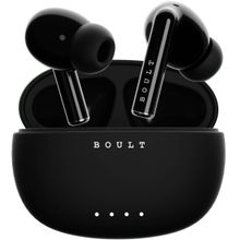 Boult Audio AirBass W20 with Zen ENC Mic, 32H Battery Life, 5.3v Bluetooth Headset (Space Black)