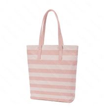 Crazy Corner Pink And Beach Printed Canvas Fatty Tote Bags