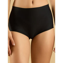 SOIE Black Seamless Full Coverage Boy Shorts with No Visible Panty Line