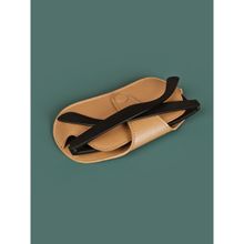 The House Of Ganges Jace Vegan Leather Sunglass Case Champagne (S)