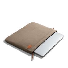 DailyObjects Khaki Beige Skipper Sleeve Xl - Macbook/laptop Up To 16 Inch