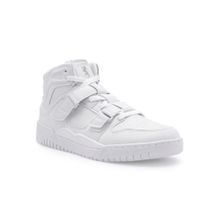 Red Tape Men's Solid White Sneakers