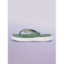 Puma Softride Seave Xpress Men Green Flipflops