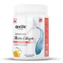 Onelife Hydrolyzed Marine Collagen Powder Supplement, Mango flavor