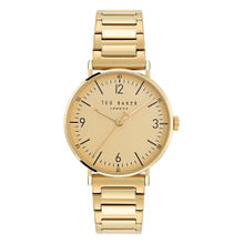Ted Baker Phylipa Gents Timeless 41 mm Gold Dial Men Analog Watch - BKPPGF405