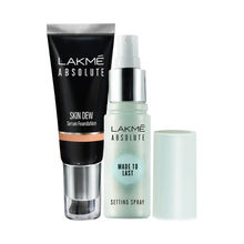 Lakme Absolute Skin Dew Serum Foundation + Setting Spray