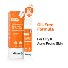 The Derma Co 1% Hyaluronic Sunscreen Oil-Free Gel With Spf 50 Pa++++ For Oily ... - In-Vivo tested