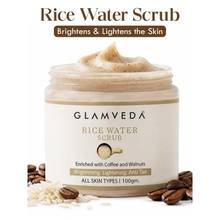 Glamveda Rice Water Brightening Scrub