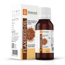 Krishna's Herbal & Ayurveda Flax Seed Oil