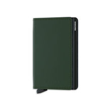 Secrid Slimwallet Matte - Green and Black
