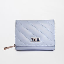 AND Patterned Powder Blue Wallet For Women