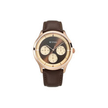 Titan Light Leathers 90125WL01 Analog Watch (Free Size)