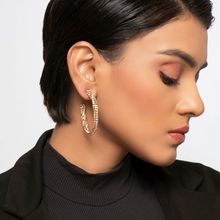 FabAlley Intertwined Round Hoops