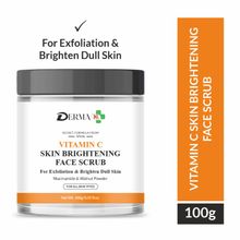 DERMA KR Vitamin C Skin Brightening Face Scurb