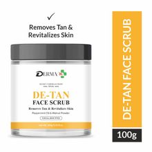 DERMA KR De-Tan Face Scrub