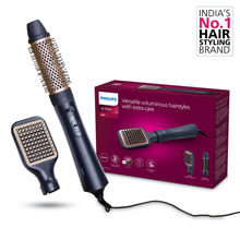 Philips 2-in-1 Airstyler | 3X Volume & 50% Less Hair Breakage | Volumizer/Hot Air Brush| BHA531/10