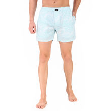 Toffcraft Austin Beach Blue Boxer Shorts White