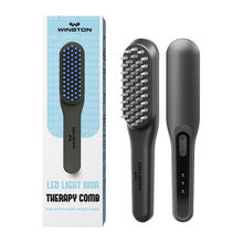 Winston Rechargeable LED Hair Growth Therapy Comb - Grey