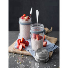 Kilner Round Glass Breakfast Jar Set 350ml