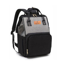 Motherly Crown Melange Fabric Diaper Bag for Mothers for Travel