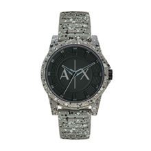 ARMANI EXCHANGE Men Charcoal Dial Round Stainless Steel Watch - AX2535