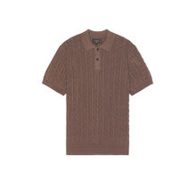 Beams Plus Knit Polo Cable