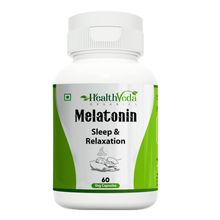 Health Veda Organics Melatonin Capsules For Better Sleep & Relaxation - Non Habit Forming