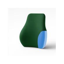 SLEEPSIA Memory Foam Gel Infused Backrest Lumbar Support Pillow For Office Chair & Car Seat