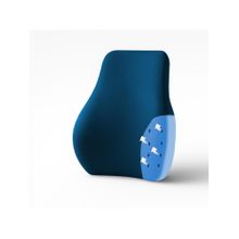 SLEEPSIA Memory Foam Ventilated Lumbar Support Backrest Pillow For Office Chair & Car Seat