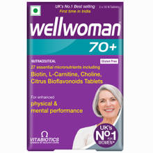 Wellwoman 70+ Health Supplements UK's No.1 Vitamin for Women above 70 (28 Vitamins And Nutrients)