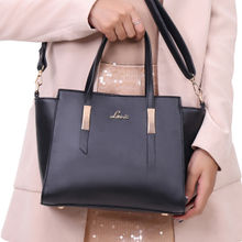 Lavie Solid/Plain Black Handbags