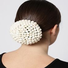 Priyaasi Artificial White Buds Designed Bun Maker Hair Accessories