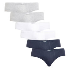 BODYX Pack Of 6 Solid Briefs In Multi-Color